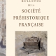 Couverture Bulletin de la Société Préhistorique française 2019-4