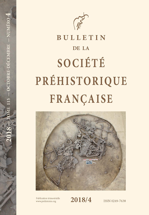 Bulletin de la société préhistorique française numéro 2018-4