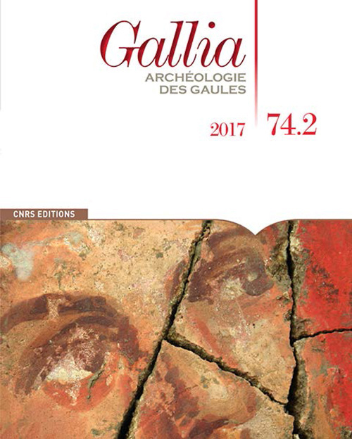 Couverture du numéro 74-2 de la revue Gallia