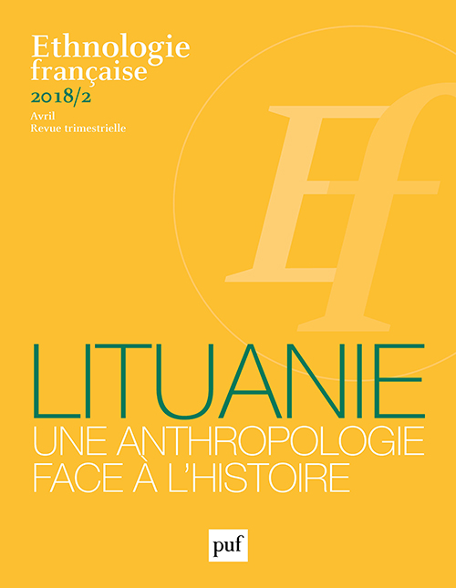 Revue Ethnologie française numéro 2018-2