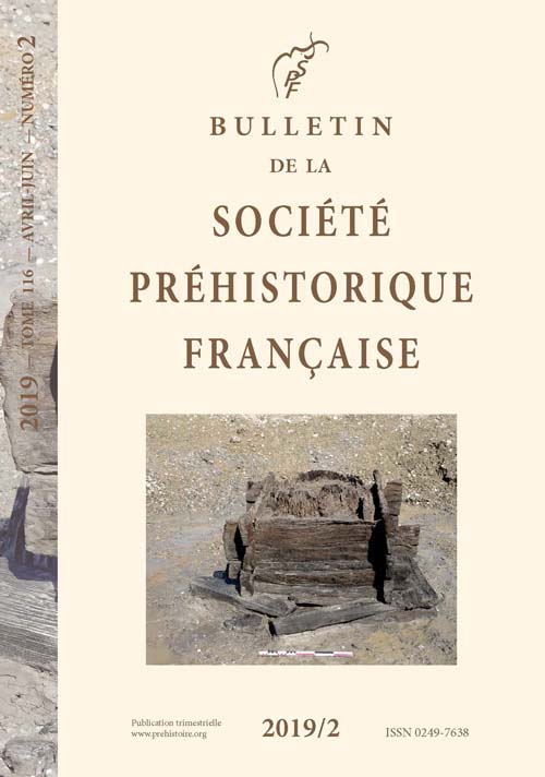 Bulletin de la société préhistorique française 2019-2