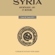 Couverture du numéro 94 de la revue Syria