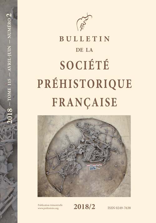 Bulletin de la Société préhistorique française numéro 2018-2