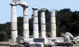Hiéron de Samothrace en Grèce