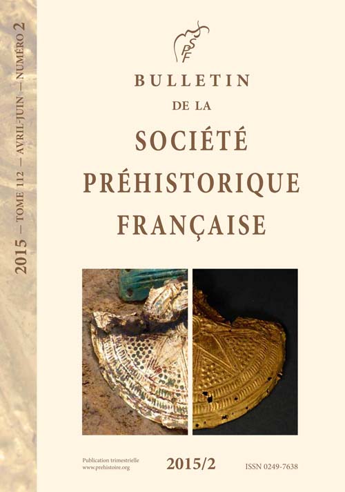 Bulletin de la Société préhistorique française numéro 2015-2