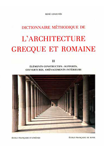 Dictionnaire méthodique de l'architecture grecque et romaine 2